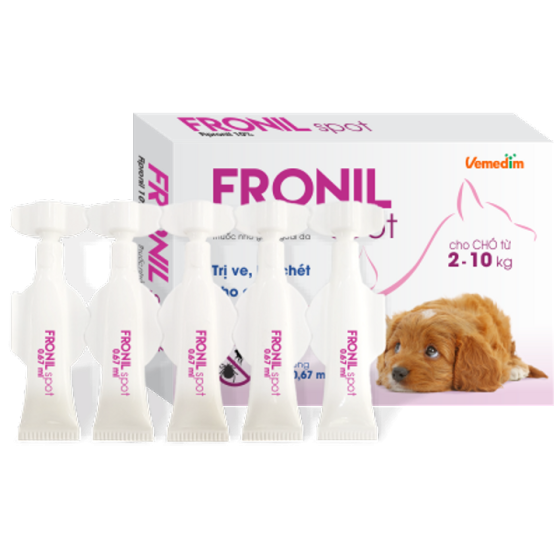 Vemedim FRONIL SPOT - Trị ve, bọ chét cho chó