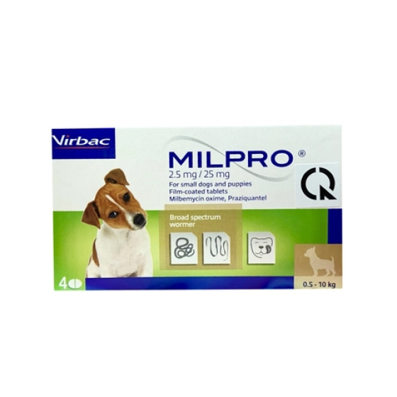 THUỐC SỔ GIUN VIRBAC MILPRO® FOR DOGS CHO CHÓ