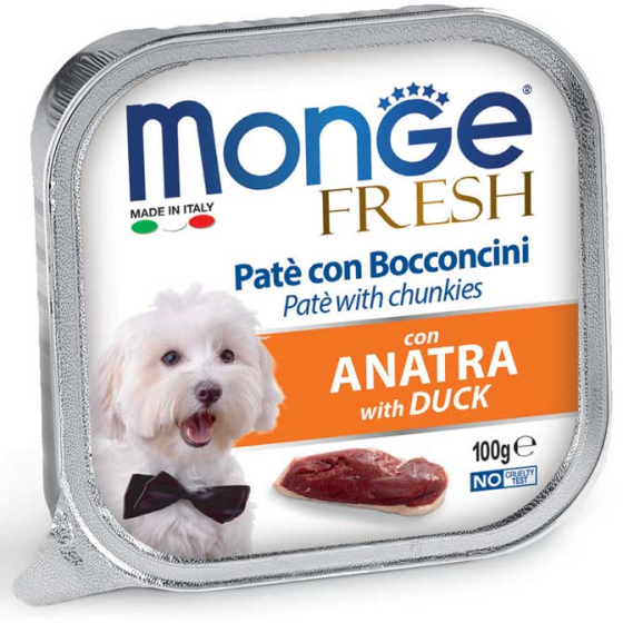 Pate cho chó MONGE 100gr