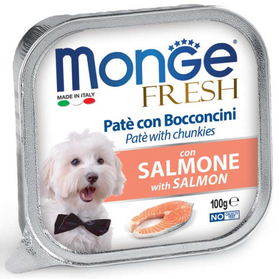 Pate cho chó MONGE 100gr
