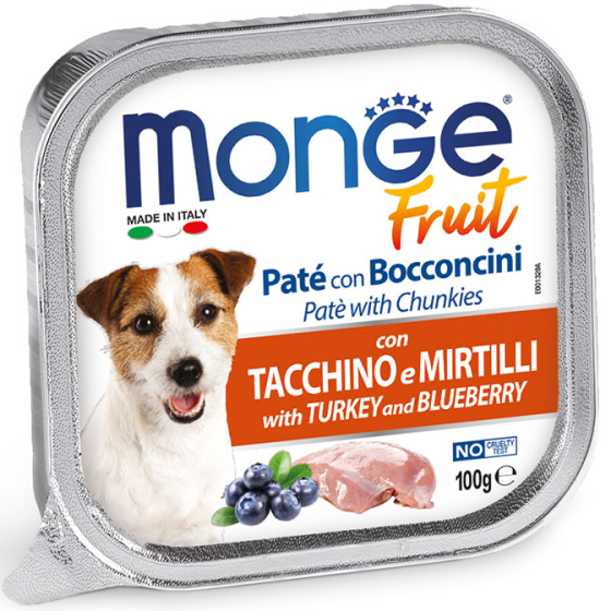 Pate cho chó MONGE 100gr