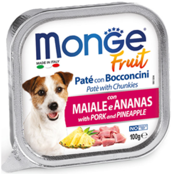 Pate cho chó MONGE 100gr