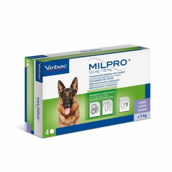 THUỐC SỔ GIUN VIRBAC MILPRO® FOR DOGS CHO CHÓ