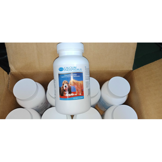 Calcium Phosphorus cho chó mèo