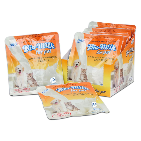 SỮA BIO MILK CHO CHÓ MÈO gói 100g