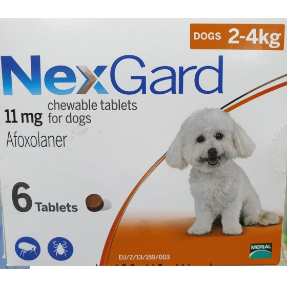 NEXGARD THUỐC TRỊ GHẺ, VIÊM DA, VE CHÓ CỦA MERIAL – PHÁP
