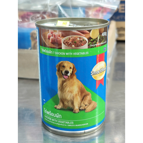 Pate Cho Chó Trưởng Thành Smartheart Adult Lon 400g