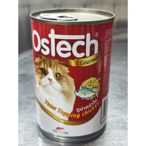 Pate Ostech Gourmet cho mèo dạng lon 400g