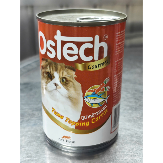 Pate Ostech Gourmet cho mèo dạng lon 400g