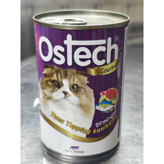 Pate Ostech Gourmet cho mèo dạng lon 400g