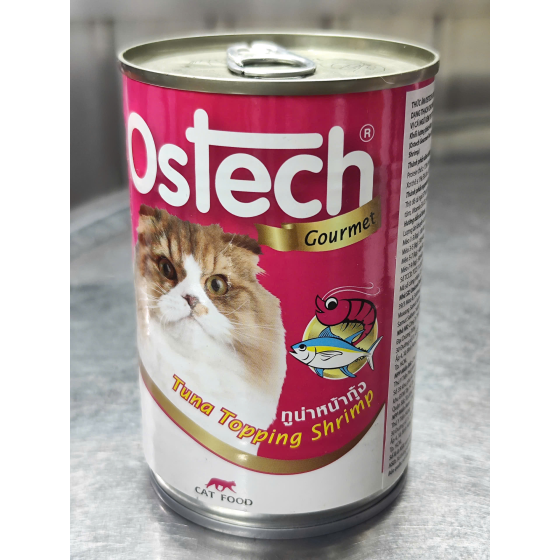 Pate Ostech Gourmet cho mèo dạng lon 400g