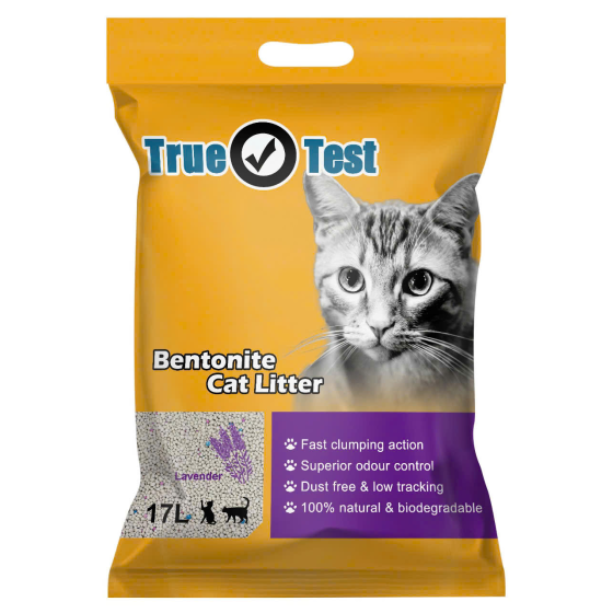 Cát vệ sinh cho mèo TRUE TEST Bentonite Cat Litter Túi 8.5L 17L