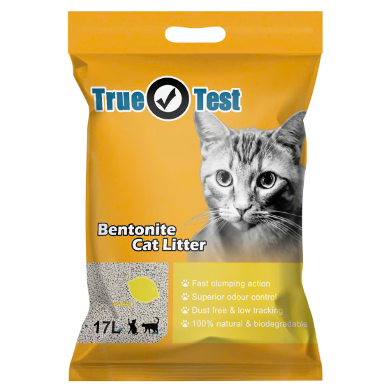 Cát vệ sinh cho mèo TRUE TEST Bentonite Cat Litter Túi 8.5L 17L