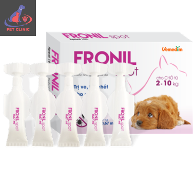Vemedim FRONIL SPOT - Trị ve, bọ chét cho chó