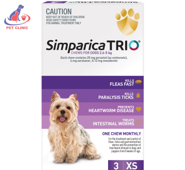 Viên nhai Simparica TRIO