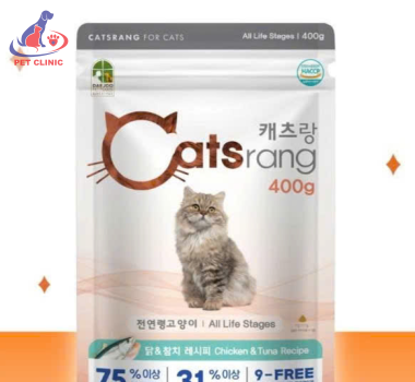 Catsrang - Thức ăn hạt cho mèo mọi lứa tuổi 400g