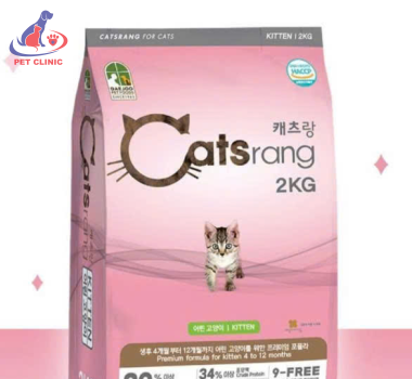 Catsrang - Thức ăn hạt cho mèo nhỏ 2kg