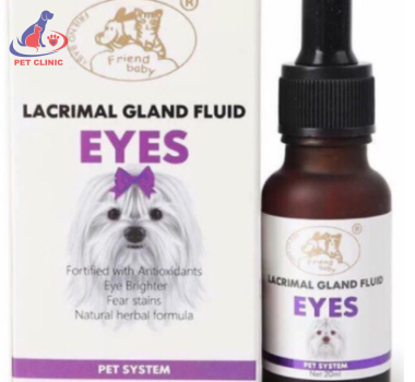 Siro Uống Chống Chảy Nước Mắt Ở Chó Mèo Lacrimal Gland Fluid Eyes